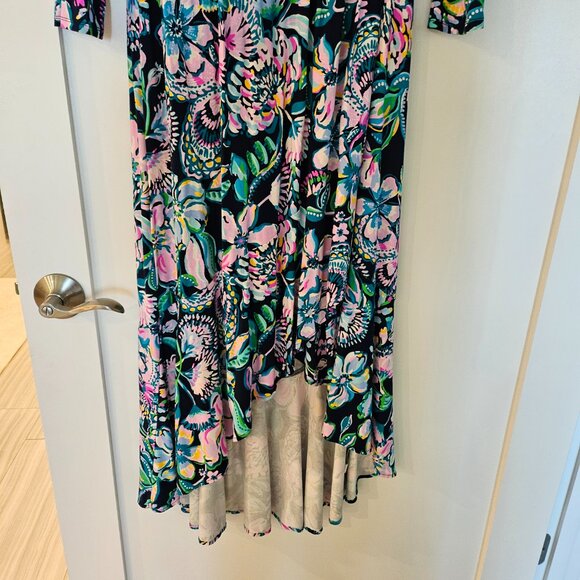 Lilly Pulitzer Montague Maxi Wrap Dress - Picture 2 of 4